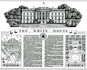 Archival documentation of the White House