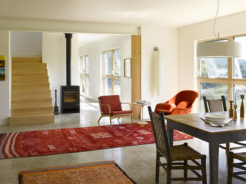View of house entry.
