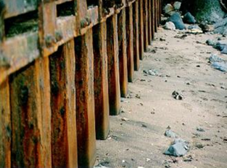 steel sheet pile bulkhead coating deterioration