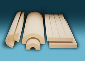 Illustration of calcium silicate insulation