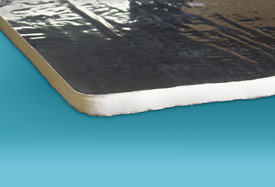 Illustration of silica aerogel insulation